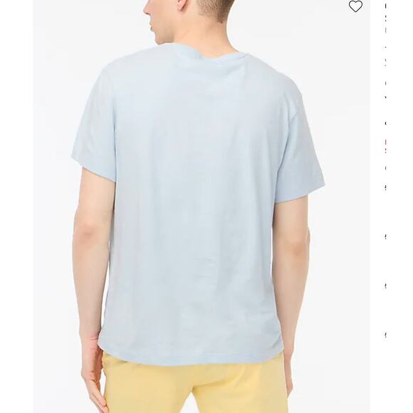 NWT J. Crew Gentle Sea Blue W/Surfboard Car Graphic Tee - Picture 4 of 10